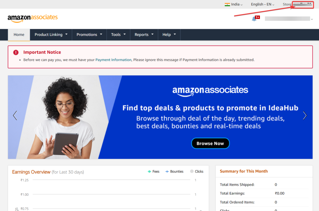 amazon affiliate network