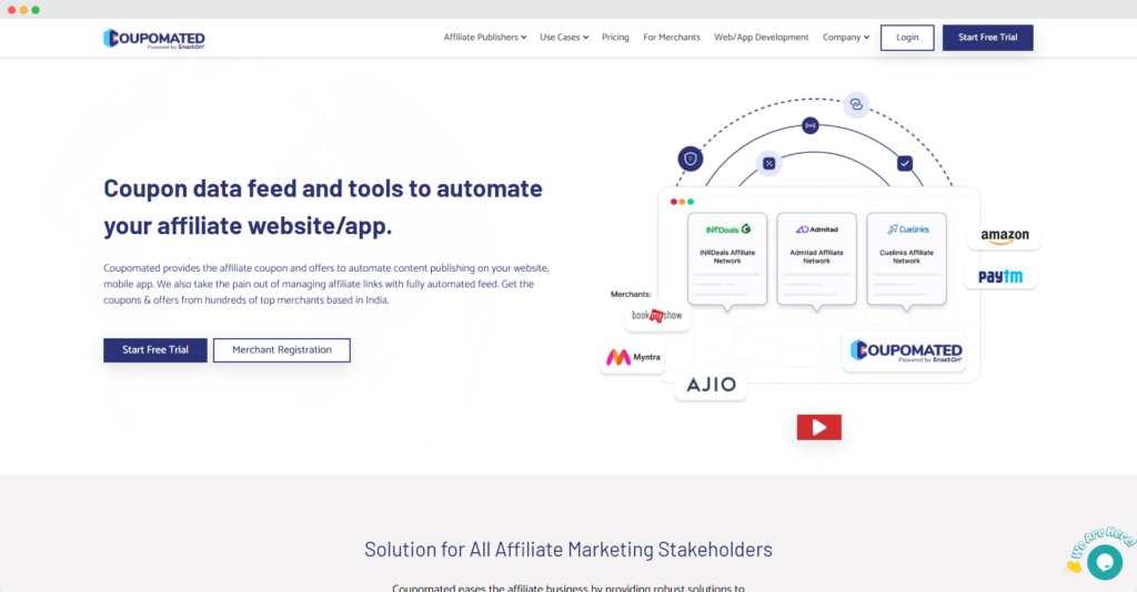 coupomated affiliate marketing tool