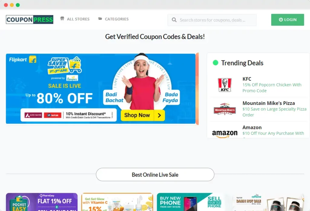 CouponPress-coupomated